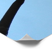 黄色の蘭 ポスター (角)