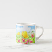 黄色の蝶 エスプレッソカップ (右)