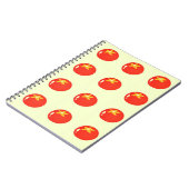 黄色の赤いtomtoes ノートブック (左側)