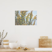 黄色の野花のポスター ポスター (キッチン)