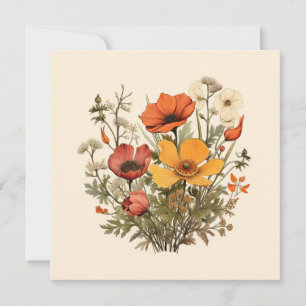 黄色の野草植物花植物園