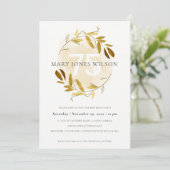 黄色の金ゴールド動物リース75歳の誕生日カード サンキューカード (スタンド正面)