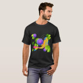 黄色の錦鯉 Tシャツ (正面フル)