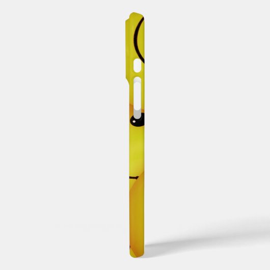 黄色の顔 Case-Mate iPhoneケース (裏面 / 左)