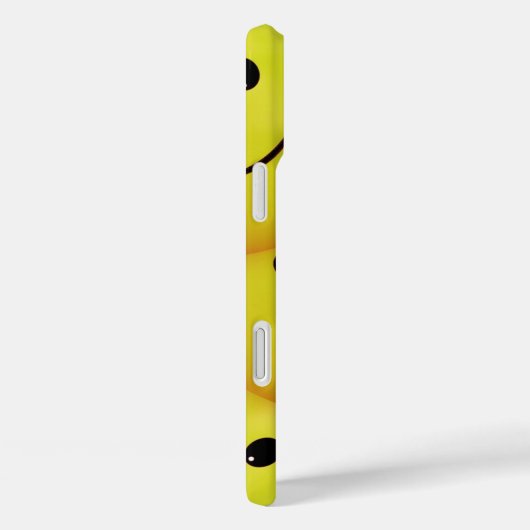黄色の顔 Case-Mate iPhoneケース (裏面 / 右)