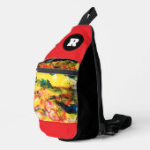 黄色の風景。 スリングバッグ (右コーナー)