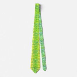 黄色の首タイの常緑らせん状 ネクタイ