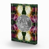 黄色の髭の虹彩の花独自の作成 フォトブロック (右)