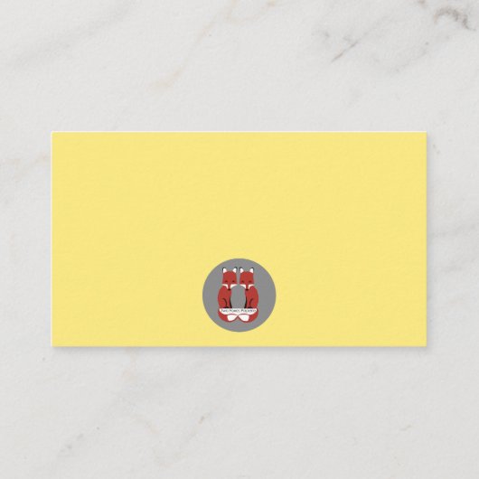 黄色の鳥の赤ちゃんシャワーブックリクエストの挿入 エンクロージャーカード (裏面)