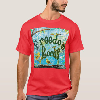 黄色の鳥好きの友人 Tシャツ