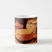 黄色の麦わら帽子の静物(Vincent van Gogh) コーヒーマグカップ (中央)