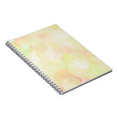 黄色の《写真》ぼけ味スパイラルフォトノートブック ノートブック (右側)