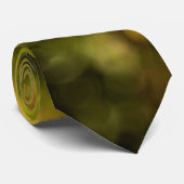 黄色の《写真》ぼけ味 ネクタイ (ロール)