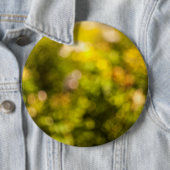 黄色の《写真》ぼけ味 缶バッジ (インサイチュ)