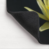 黄色の《植物》スイレン マウスパッド (コーナー)