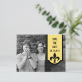 黄色の(紋章の)フラ・ダ・リバナー日付ポストカードの保存 案内ポストカード (スタンド正面)