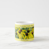 黄色のconeflows Thoughts of You Espresso Mug エスプレッソカップ (正面)