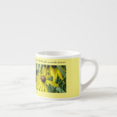 黄色のconeflows Thoughts of You Espresso Mug エスプレッソカップ (右)