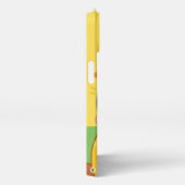 黄色のiPhone 13ケース iPhoneケース (右側面)