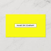 黄色のQRコード 名刺 (裏面)