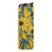 黄色のRudbekia タンブラー (回転左)
