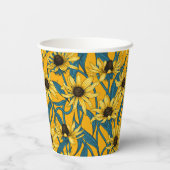 黄色のRudbekia 紙コップ (裏面)