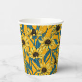 黄色のRudbekia 紙コップ (左)