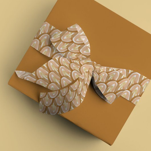 黄色はかりで測の水色 グログランリボン