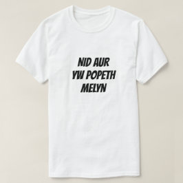 黄色は全て金ゴールド Tシャツ