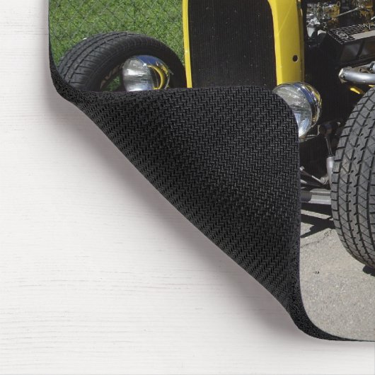 黄色は改造しました マウスパッド (コーナー)