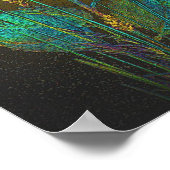 黄色は薄い青 ポスター (角)