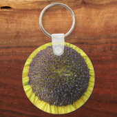 黄色ひまわりキーチェーン キーホルダー (正面)
