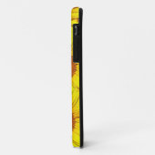 黄色ひまわりタイプの電話ケース Case-Mate iPhoneケース (裏面/左)