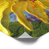 黄色ひまわりファインアートポスター ポスター (角)