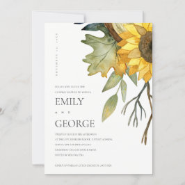 黄色ひまわりフローラ対シャワーカードP サンキューカード