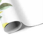 黄色ひまわりフローラ鮮やか春ブーケ ラッピングペーパー (ロールコーナー)