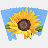 黄色ひまわりポップコーンボックス フェイバーボックス (見開き)