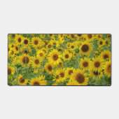 黄色ひまわり畑 デスクマット (正面)