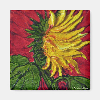 黄色ひまわり磁石 マグネット