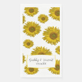 黄色ひまわり結婚の花 (正面)