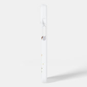 黄色ひまわり花冠を持つハイランド牛 Case-Mate iPhoneケース (裏面 / 左)