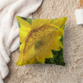黄色ひまわり クッション (ブランケット)