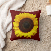 黄色ひまわり クッション (ブランケット)
