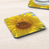 黄色ひまわり コースター (左側)