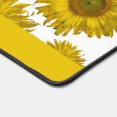 黄色ひまわり デスクマット (コーナー)