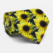 黄色ひまわり ネクタイ (ロール)