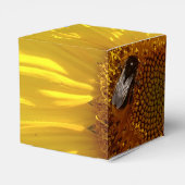 黄色ひまわり フェイバーボックス (裏面サイド)