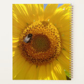 黄色ひまわり プランナー手帳 (裏面)