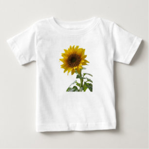 黄色ひまわり ベビーTシャツ