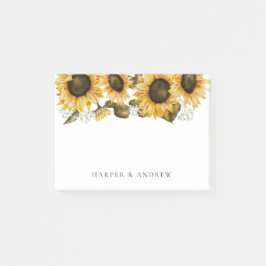 黄色ひまわり ポストイット